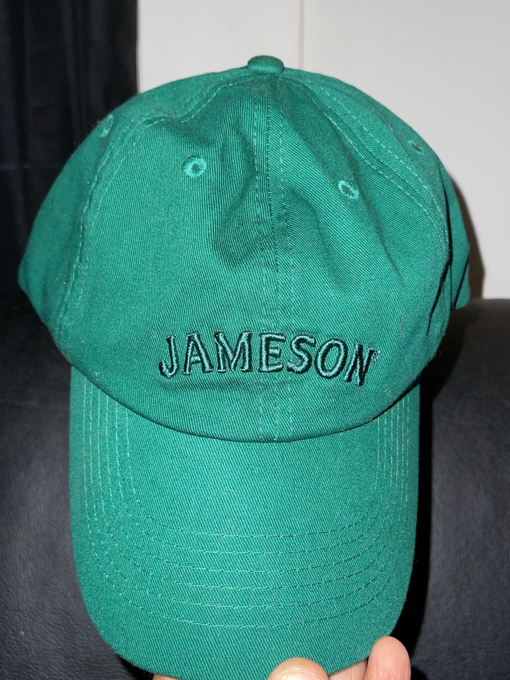 Jameson Irish Whiskey Everyday Cap Green 100% Cotton Embroidered Dad Hat O/S NWT
